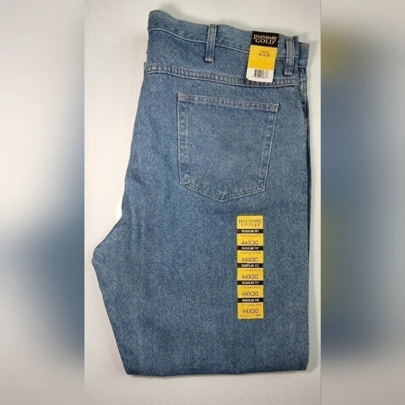 Wrangler Other - Men's Legendary Gold Regular Fit Stonewashed 44x30 31"